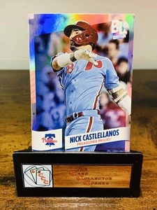 2024 Topps Big League #243 Nick Castlellanos RNBW FOIL Philadelphia Phillies - Picture 1 of 2