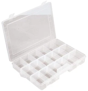 COMPARTMENT BOX 292 X 186 X 42MM , DURATOOL , D00414 , 18 COMPARTMENT STORAGE - Picture 1 of 1