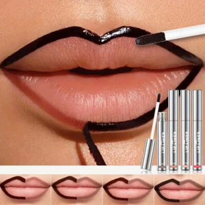 NEW Tattoo Peel-Off Lip Liner Waterproof Long-Lasting Matte Finish 4 Colours UK - Picture 1 of 13