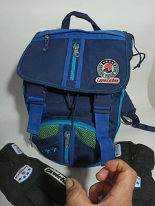 Invicta backpack Blue Mixer USED good   imported direct from Milan Italy!! - Picture 1 of 18
