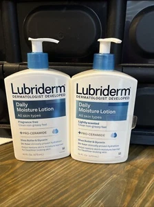 Daily Moisture Hydrating Body and Hand Lotion, Non-Greasy, 16 fl Oz - Lot Of 2 - Picture 1 of 1