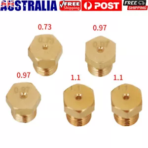 5x Gas Jet Set Burner Gas Hob LPG Conversion Kit Jets Nozzles Propane Injectors - Picture 1 of 6