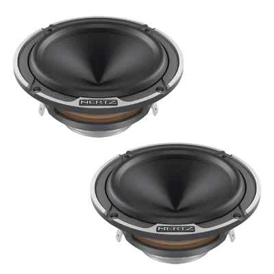 Hertz Mille Legend ML 700.3 70mm 3 Inch Midrange Component Speakers 100w Pair - Image 1 of 4