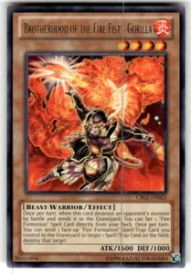 Brotherhood of the Fire Fist - Gorilla - CBLZ-EN023 - Rare - Unlimited Edition - Picture 1 of 2