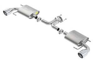 Borla 11918 S-Type Axle-Back Exhaust System Fits 14-18 3 - Foto 1 di 3