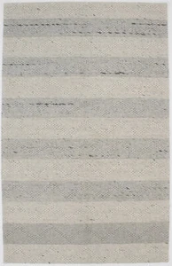 Modern Hand-Tufted Wool Area Rug Zig-Zag Design Oriental Carpet 5X8 ft - Picture 1 of 12