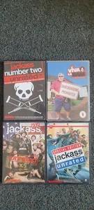 Jackass The Movie+Number 2+2.5 Unrated+Viva La Bam Complete 1st Season ICP MTV - Picture 1 of 7
