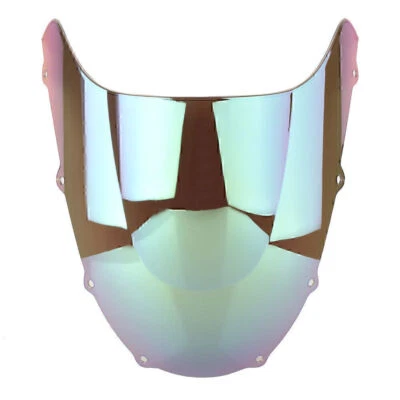 Moto Windshield Wind Screen for Kawasaki NINJA ZX9R ZX-9R 1998 - 1999 Iridium Foto 1 de 2