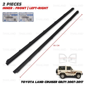 For Toyota Land Cruiser GRJ71 2007 - '17 Weatherstrip Front Door Inner L+R - Picture 1 of 10