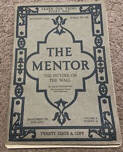 Mentor Magazine #146 January 1, 1918