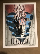 Total Recall Signed Artist Proof Tim Doyle Poster Print Rare Metallic Ink AP