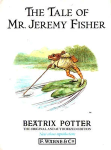 Beatrix Potter THE TALE OF MR. JEREMY FISHER Illustrated HC/DJ - Imagen 1 de 1