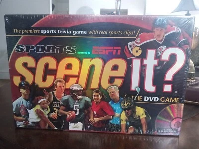 Scene It Sports Powered by ESPN The DVD Game Sports Trivia Brand New Sealed - Image 1 of 4