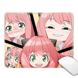 Cute cartoon comic Mouse Pad with Stitched Edge Anti Slip Waterproof Rubber Base - Picture 1 of 41