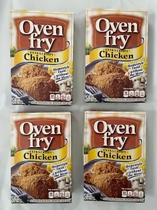 Kraft Oven Fry Extra Crispy Seasoned Coating Mix for Chicken, 4 Pack, 4.2 oz Box - Picture 1 of 24