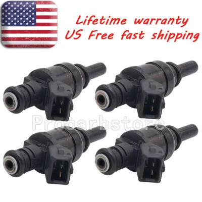 4x Fuel Injectors for BMW X3 X5 Z3 530i 3.0L 330i Z4 2002 2003 1439800 1427240 Foto 1 de 4