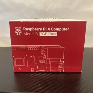 Raspberry Pi 4 Model B 2GB LPDDR4 Memory RAM - RPI4-MODBP-2GB - Picture 1 of 3