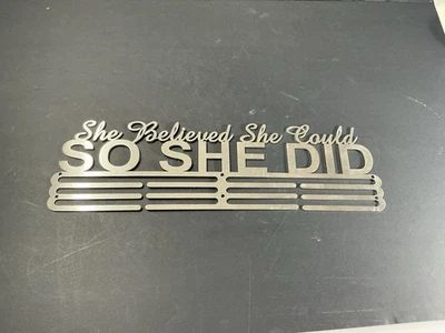Stainless Sash Holder Organizer - She Believed She Could So She Did - Изображение 1 из 2