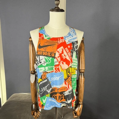 Men’s Nike Fast Run Energy Dri-FIT Singlet Tank Top Size L HJ4160-803 NEW RARE - Image 1 of 4