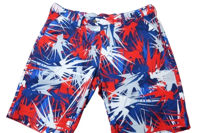Loudmouth Golf Shorts Men Size 36 Patriotic USA - Image 1 of 4