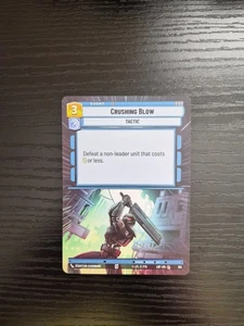 Star Wars Unlimited - Legends of the Force - Crushing Blow #341 - Hyperspace - Picture 1 of 2