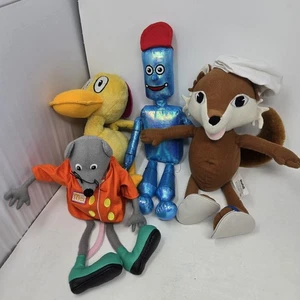 Vintage Starfall Plüsch Lot Gus Ente Chef Mox Fuchs Blechmann Lernspielzeug - Bild 1 von 7