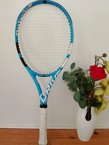 Babolat Pure Drive Team Tennis Racquet Blue Black  Size2  4 1/4 - Picture 1 of 23