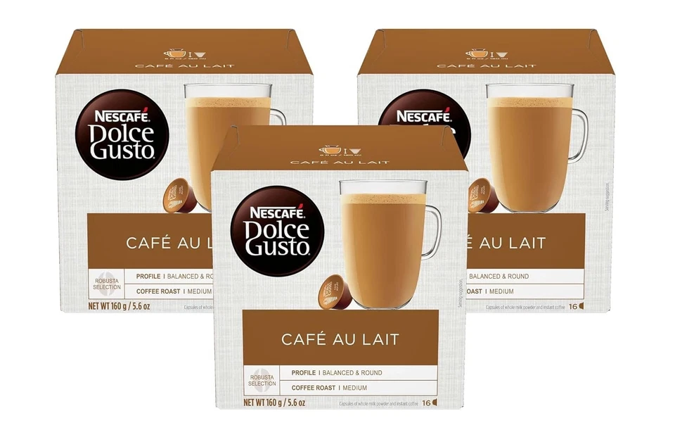 Nescafé Dolce Gusto Café Au Lait - 16 Capsules