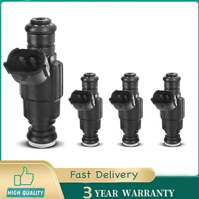 4X Inyector de combustible para Hyundai Accent 2000-2005 Dodge Verna 2004-2005 L4 1,5 L 1,6 L Foto 1 de 4