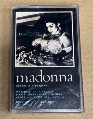 MADONNA - LIKE A VIRGIN (1992) CLEAR SEALED CASSETTE MADE IN TURKEY - Image 1 of 2
