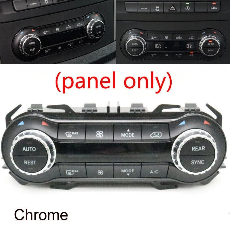 For Mercedes Benz Metris V260 Vito W447 W448 A/C Climate Control Switch Panel - Image 1 of 4