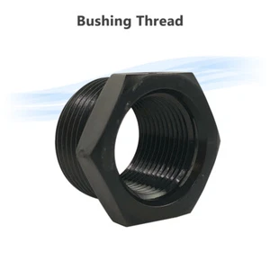 2 Pack,  Bushing 1" Male Thread to 3/4" Female NPTF, port reducer 1" to 3/4" - Picture 1 of 1