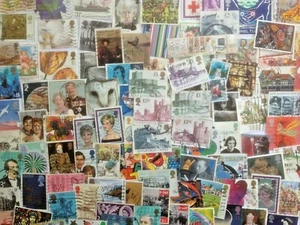 Great Britain Commemoratives & Large Definitives - 500 to 3000 Different Stamps - Picture 1 of 1
