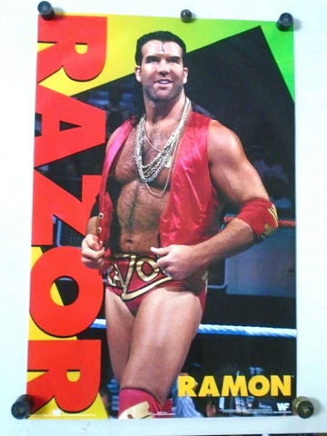 RAZOR RAMON / Orig. WWF Vintage poster #2620 - "1994" / Exc.+ New cond.-23 x 35" Cover