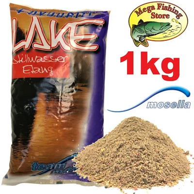 Mosella Angelfutter / Fertigfutter 1kg - Grundfutter  Feeder Grund Angel Futter - Bild 1 von 3