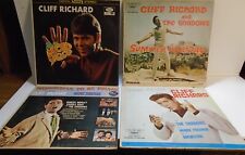 Lot of 4 Cliff Richard LP records Mod Mood Summer Holiday Wonderful to be Young