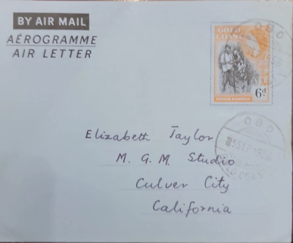 EL)1956 GOLD COAST, FROM THE 1948 SERIES WITH THE EFFIGY OF ELIZABETH II, COCOA - Image 1 of 1