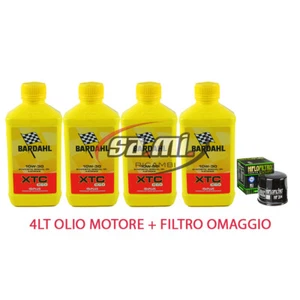 4 LT OLIO MOTORE BARDAHL XTC C60 10W30 + FILTRO OLIO KAWASAKI - Bild 1 von 1