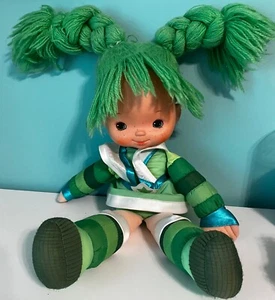 Vintage 1983 Hallmark Cards Rainbow Brite Kelly O' Green Doll 22" Green w/ Dress - Picture 1 of 4