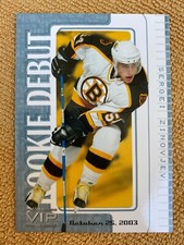 2003-04 In the Game VIP Rookie Debut #49 - Sergei Zinovjev /45