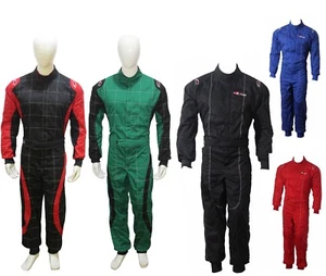 Go Kart Karting Suit Race Rally suits Poly cotton One Piece Adult Karting Suit - Picture 1 of 17