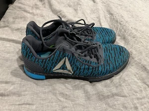 Reebok Shoes Sneakers Mens Size 7.5 Blue Speed TR Flexweave Cross Trainers  - Picture 1 of 6