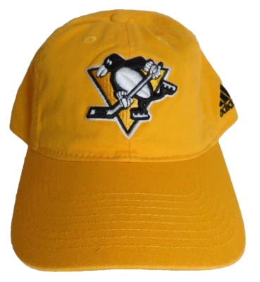 Penguins Pittsburgh NHL Adidas Embroidered Adjustable strapback New - Image 1 of 4