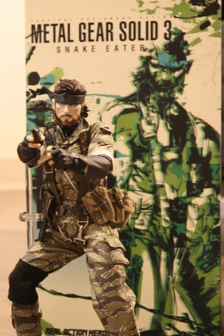 Metal Gear Solid 3 Snake Eater Naked Snake Medicom RAH 1/6th Scale Figure Cover