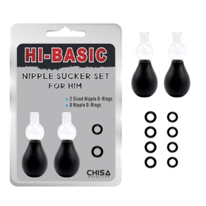 Advanced Nipple Suckers Black - Breast Sucking Nipple Set **free shipping** - Picture 1 of 9