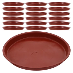 20 PCS Planter Flower Pot Tray Round Plant Saucer Plastic Plant Tray - Picture 1 of 12