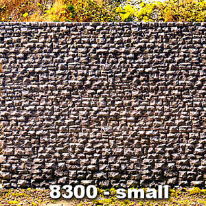 Chooch Random Stone Retaining Wall - Small - N Scale Model Railroad Scenery