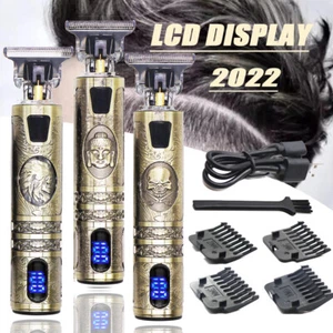 Professional Hair Clippers Trimmer Cutting Beard Cordless Barber Shaving Machine - Picture 1 of 70