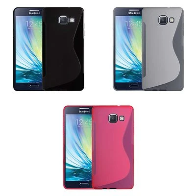 Étui Pour Samsung Galaxy A5 2016 S-LINE Silicone Gel Peau Antichoc Téléphone - Photo 1/4