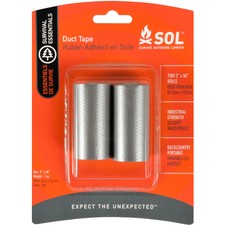 Adventure Medical Kits SOL Industrial Strength Duct Tape - Two 2" x 50" Rolls